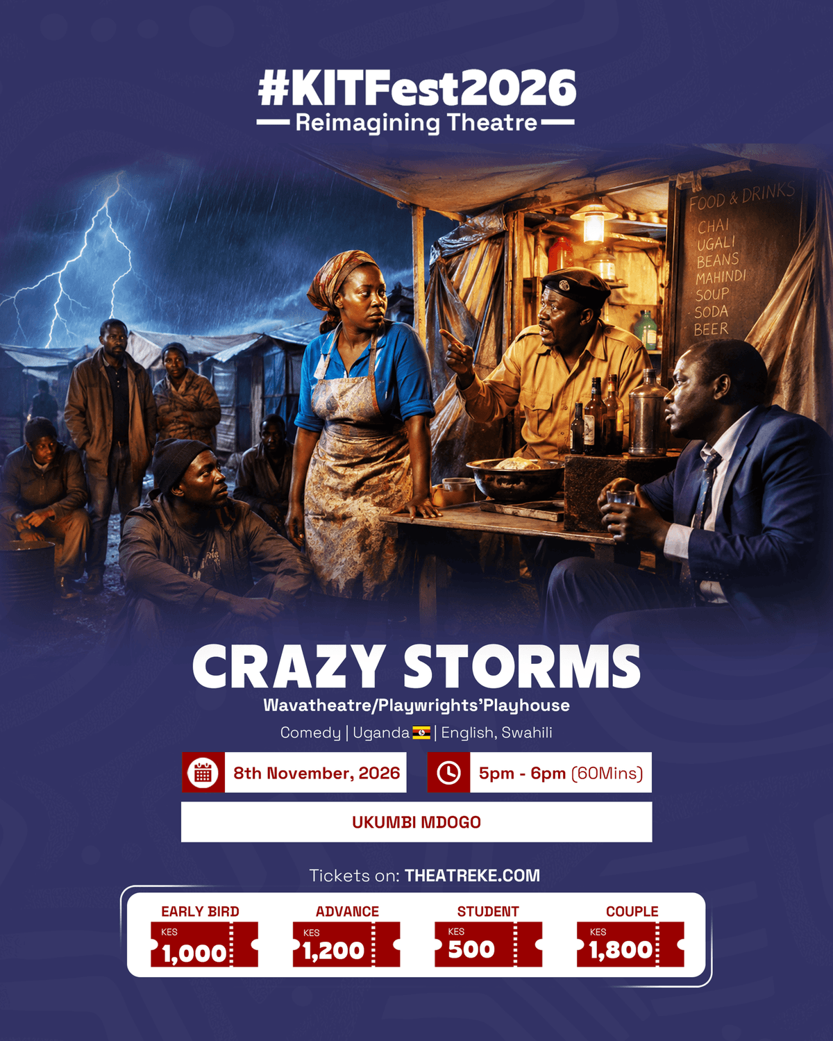 Crazy Storms Official Poster